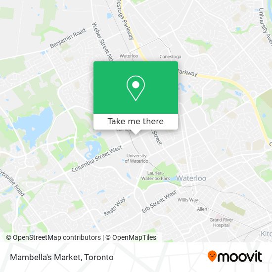 Mambella's Market map