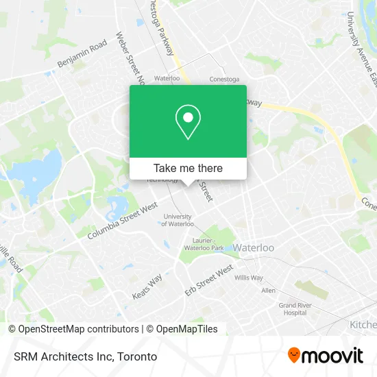 SRM Architects Inc map