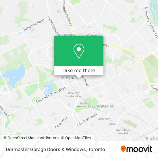 Dormaster Garage Doors & Windows map