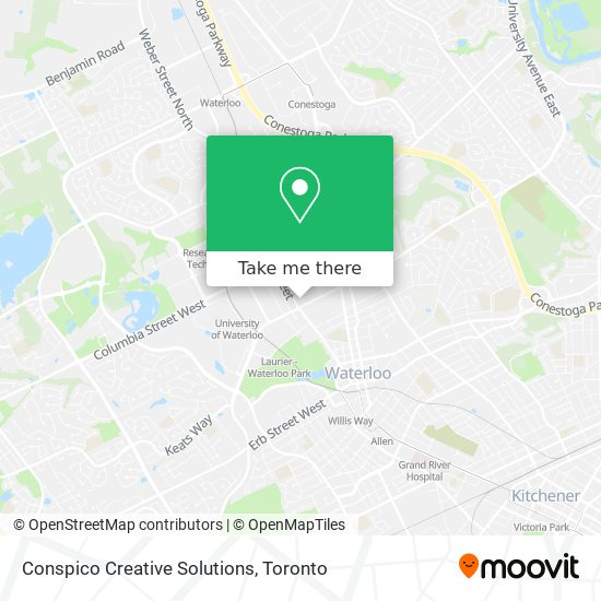 Conspico Creative Solutions map