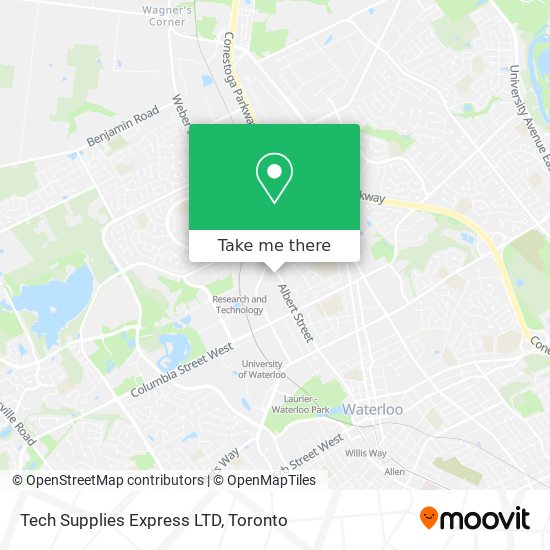 Tech Supplies Express LTD map