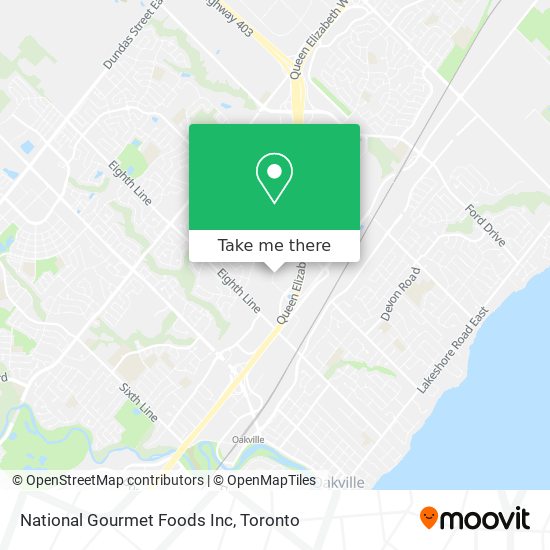 National Gourmet Foods Inc map