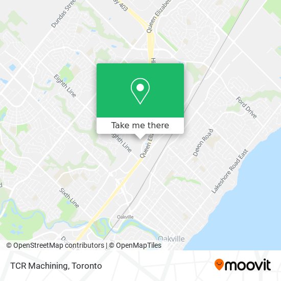 TCR Machining map