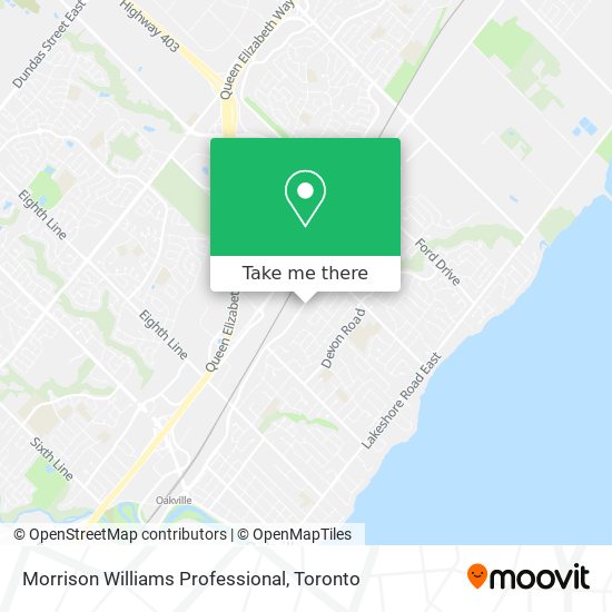 Morrison Williams Professional map