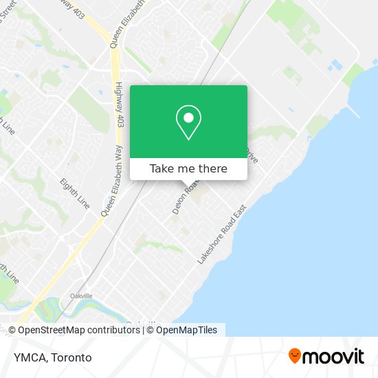 YMCA map