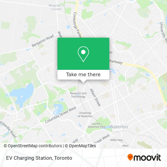 EV Charging Station map