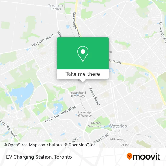 EV Charging Station map