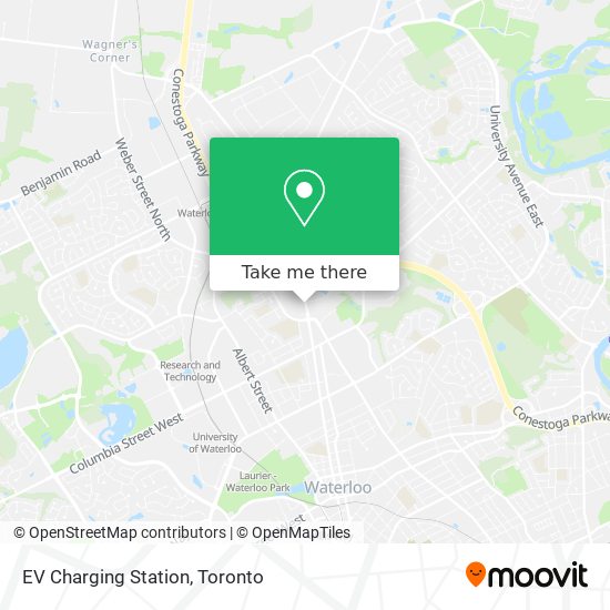 EV Charging Station map