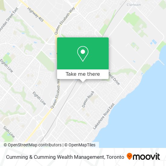 Cumming & Cumming Wealth Management map