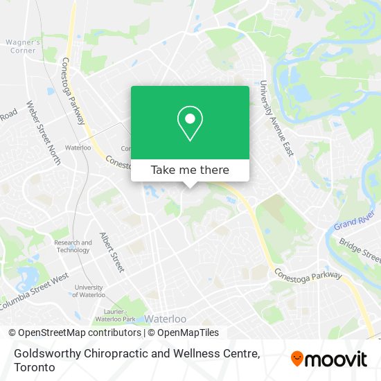 Goldsworthy Chiropractic and Wellness Centre map