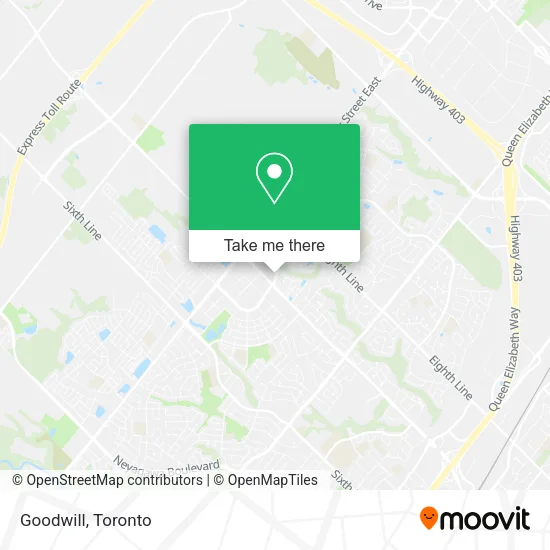 Goodwill map