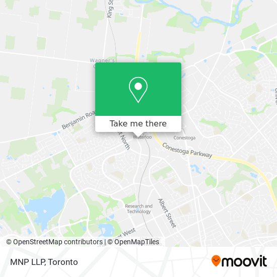 MNP LLP map