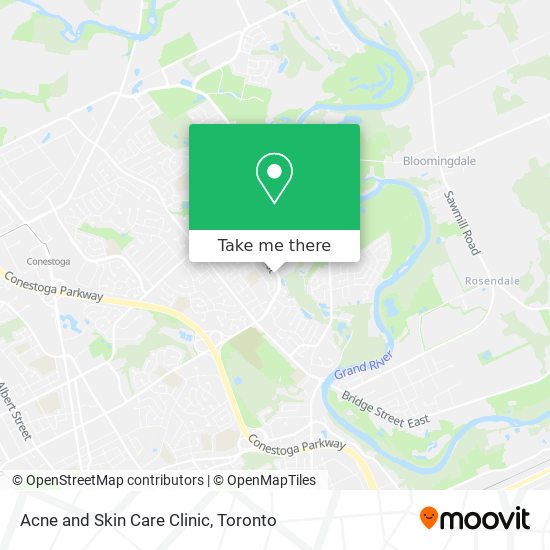 Acne and Skin Care Clinic map