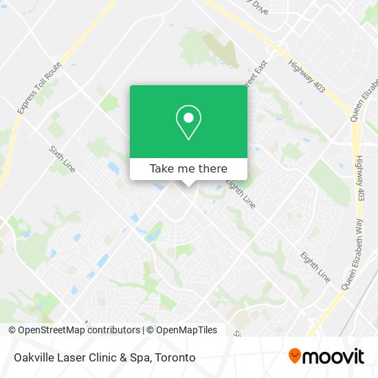 Oakville Laser Clinic & Spa plan