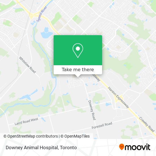 Downey Animal Hospital map