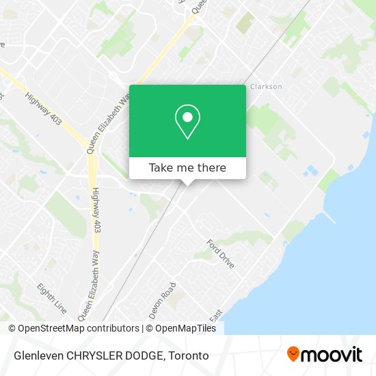 Glenleven CHRYSLER DODGE map