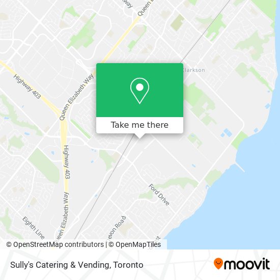 Sully's Catering & Vending map