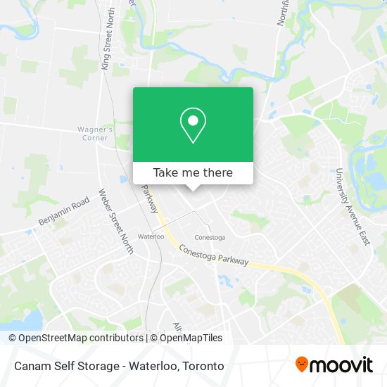 Canam Self Storage - Waterloo plan