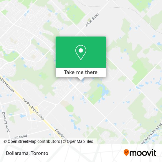 Dollarama map