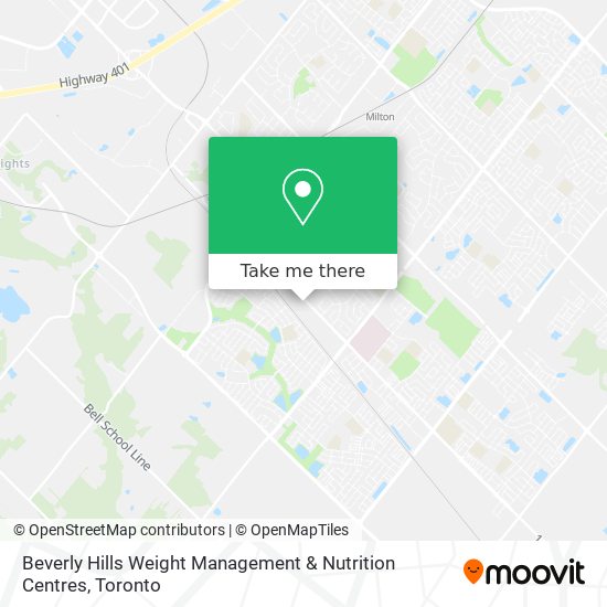 Beverly Hills Weight Management & Nutrition Centres map