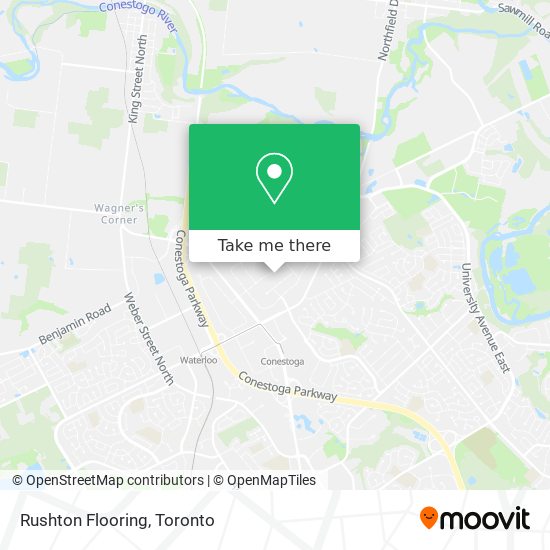 Rushton Flooring map