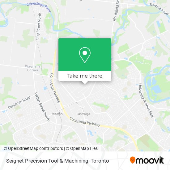 Seignet Precision Tool & Machining map