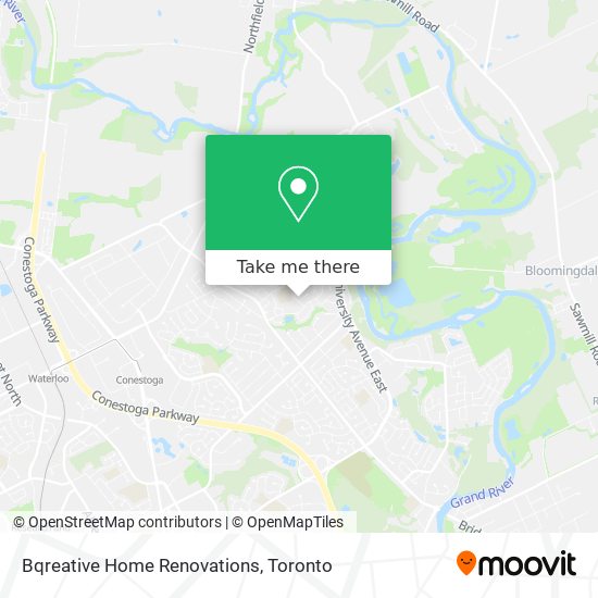 Bqreative Home Renovations map