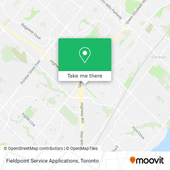 Fieldpoint Service Applications map