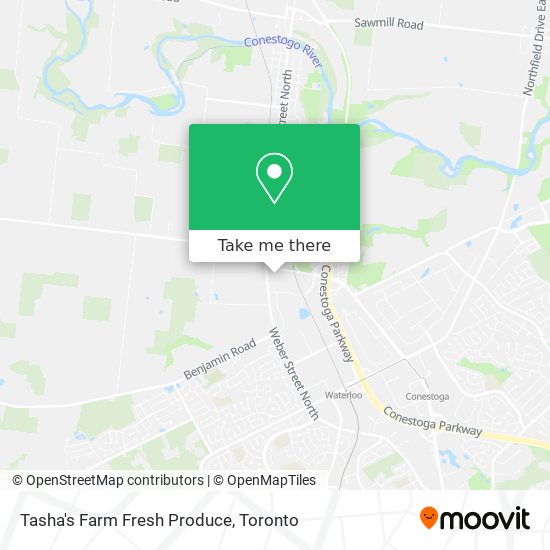 Tasha's Farm Fresh Produce map