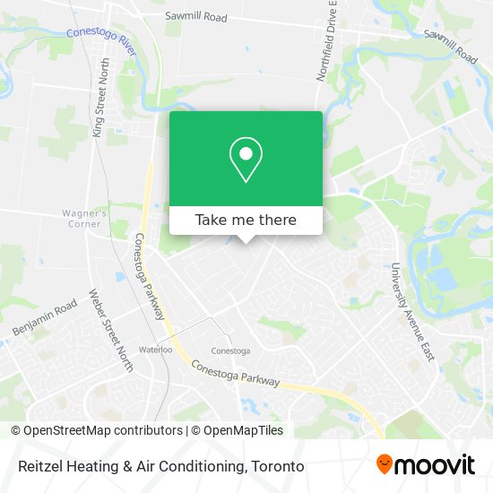 Reitzel Heating & Air Conditioning map