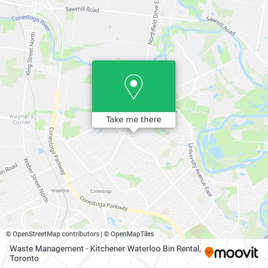 Waste Management - Kitchener Waterloo Bin Rental plan