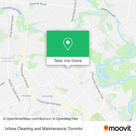 Ishine Cleaning and Maintenance map