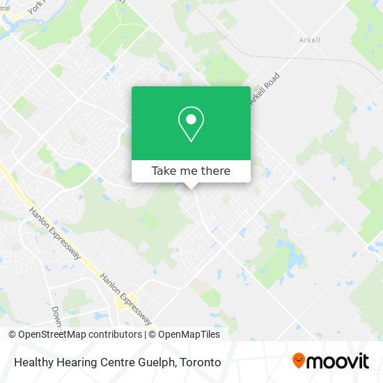 Healthy Hearing Centre Guelph plan