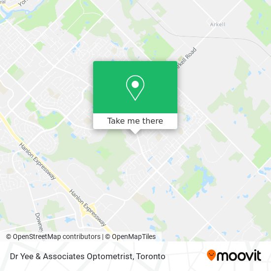 Dr Yee & Associates Optometrist map