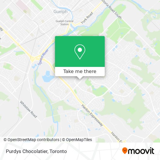 Purdys Chocolatier map