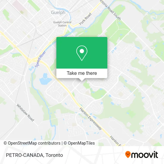 PETRO-CANADA map