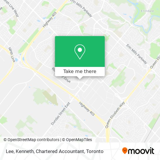 Lee, Kenneth, Chartered Accountant map
