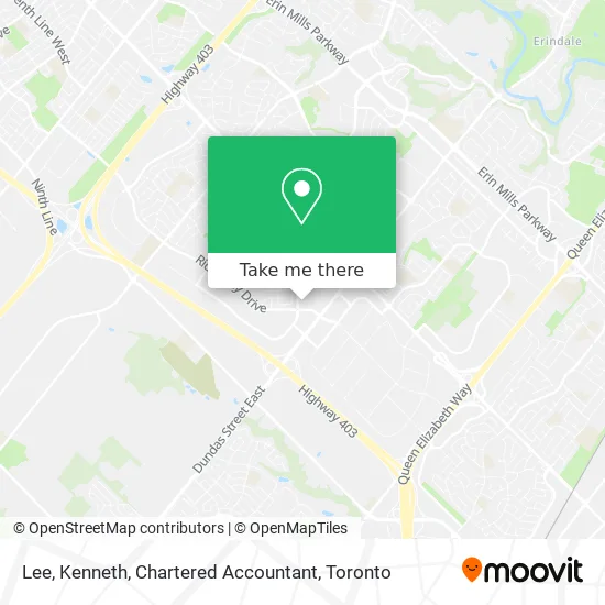 Lee, Kenneth, Chartered Accountant map