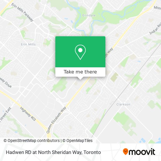 Hadwen RD at North Sheridan Way plan