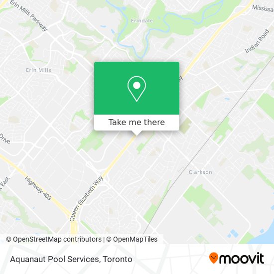 Aquanaut Pool Services map