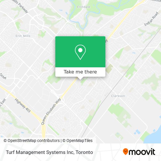Turf Management Systems Inc map
