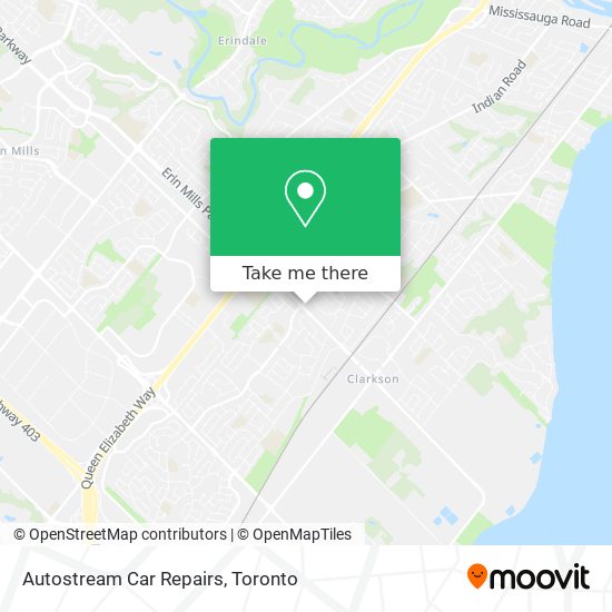 Autostream Car Repairs map