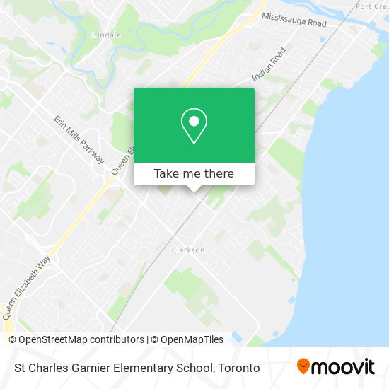 St Charles Garnier Elementary School map