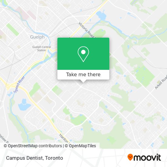 Campus Dentist map