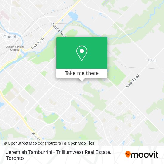 Jeremiah Tamburrini - Trilliumwest Real Estate map