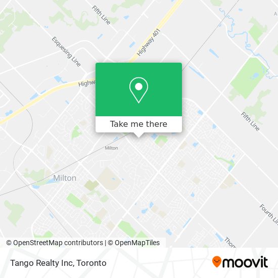 Tango Realty Inc map