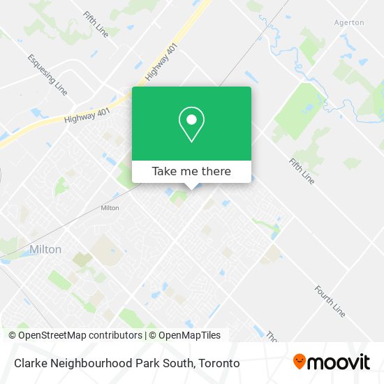 Clarke Neighbourhood Park South plan