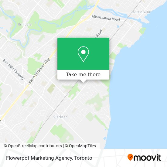 Flowerpot Marketing Agency map