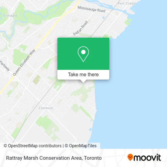 Rattray Marsh Conservation Area map