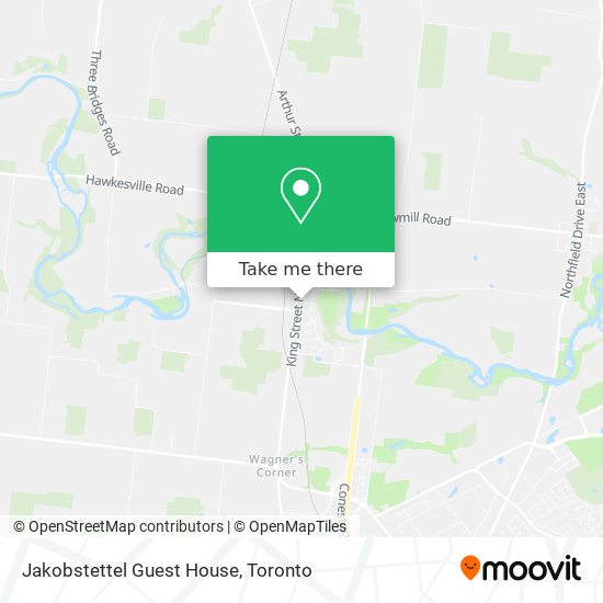 Jakobstettel Guest House map